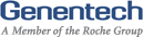 Genentech logo and link