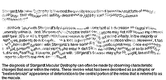 Graphic of blurred text